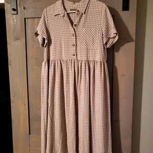 Urban Outfitters gingham midi dress